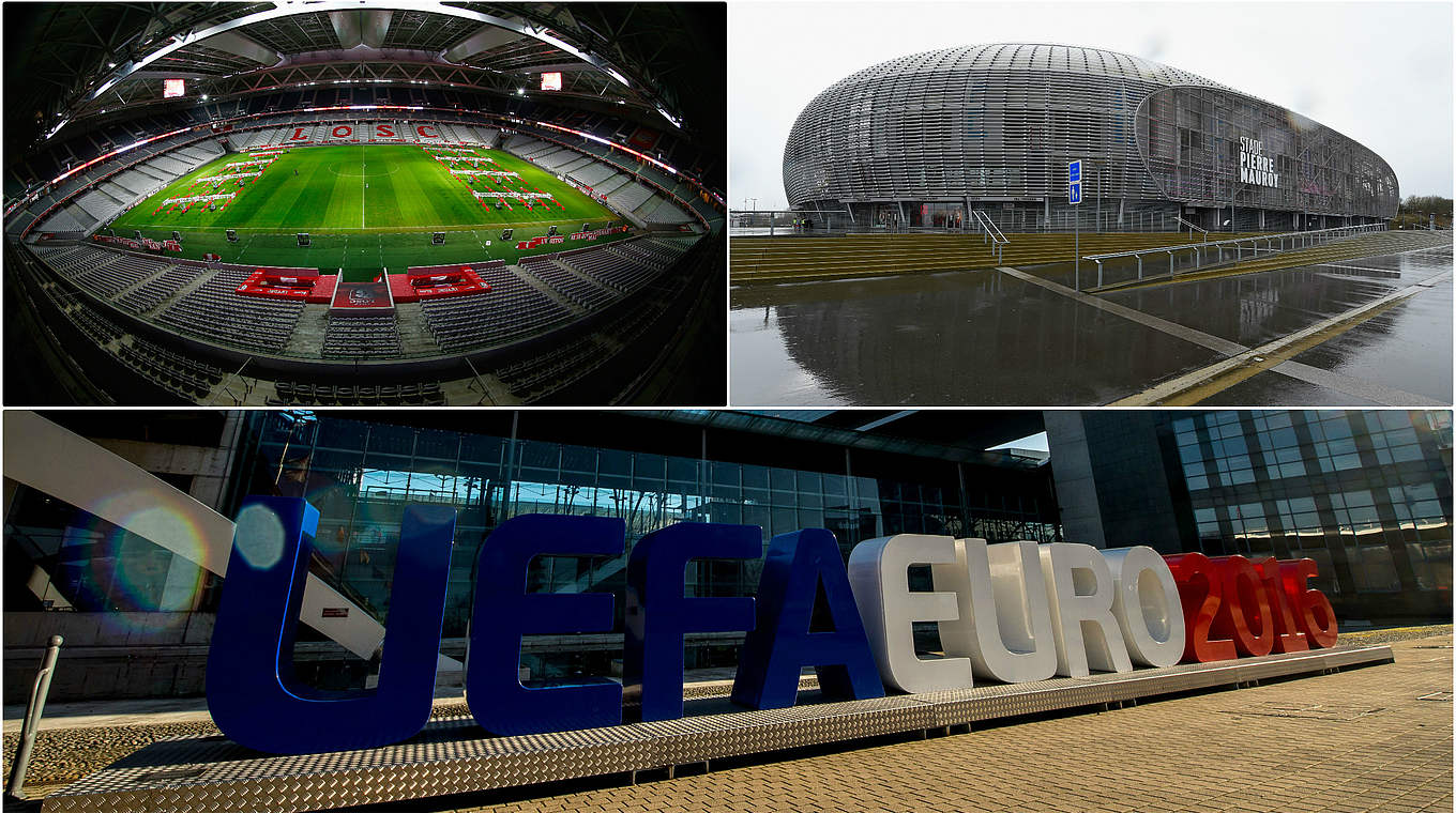 Auf zum Ukraine-Spiel: DFB.de und Fan Club geben praktische Hilfen zum Spielort Lille © GettyImages/DFB