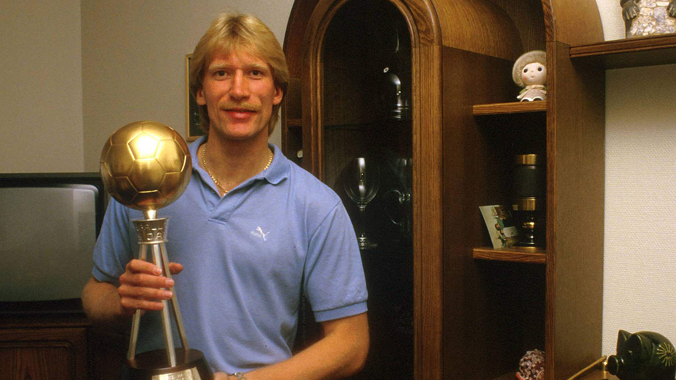 "Fußballer des Jahres" 1987: Uwe Rahn.