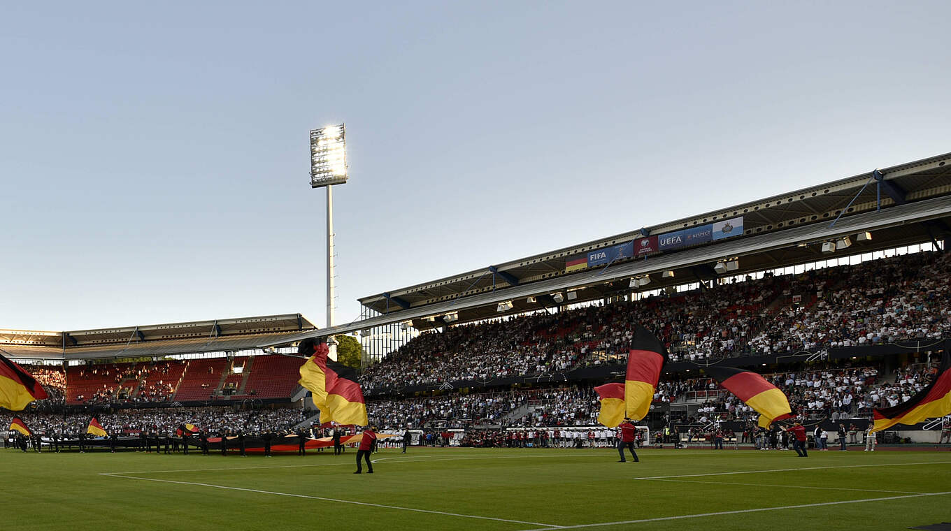 Zum 23. Mal: Nürnberg ist gegen die Ukraine Heimspielort der DFB-Auswahl  © Imago