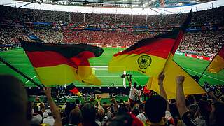 Das Beste kommt zum Schluss: Deutsche Fans in Frankfurt © Fan Club Nationalmannschaft/Michalzik