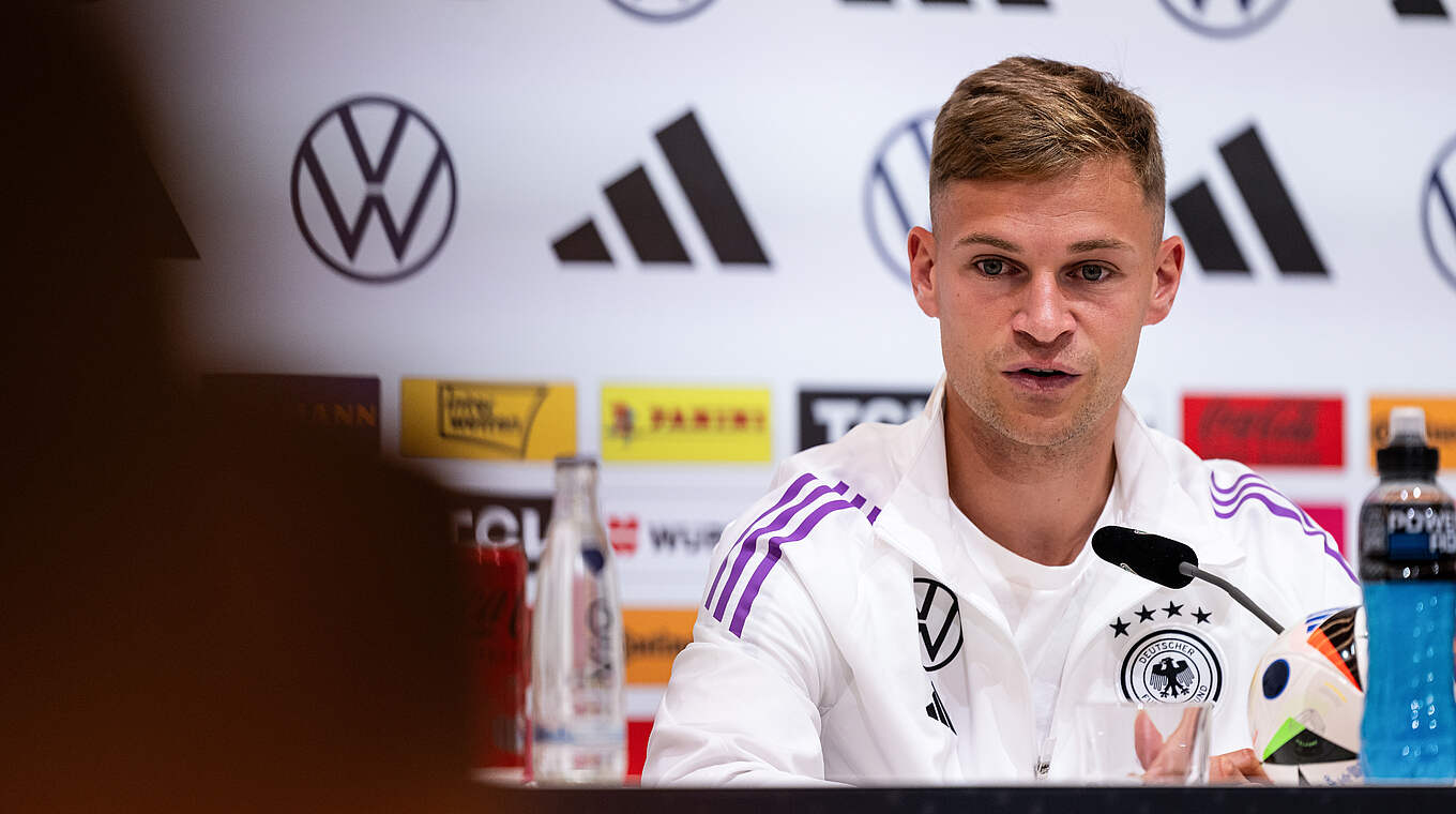 Joshua Kimmich: "Man möchte sein eigenes Kapitel, seine eigene Geschichte schreiben" © GES Sportfoto