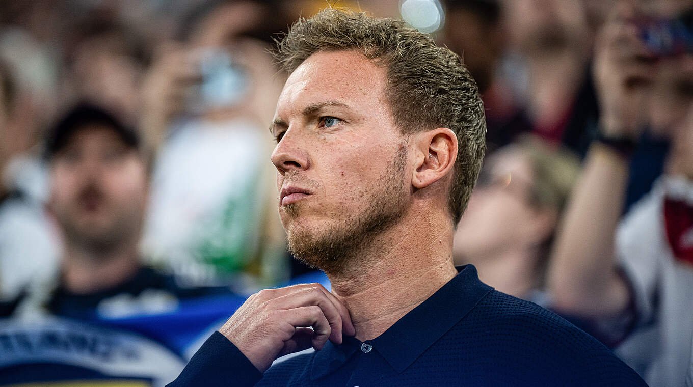 Julian Nagelsmann: "Wir spüren die große Unterstützung der Fans" © GES