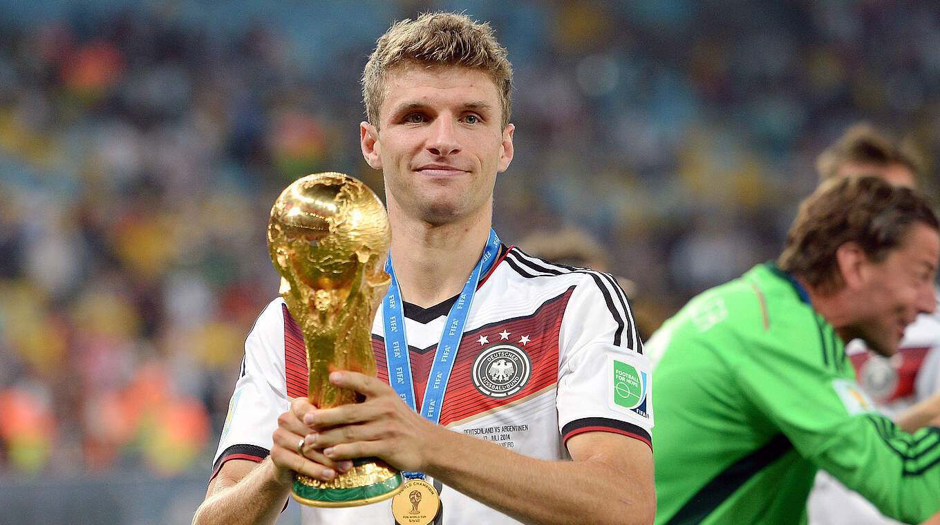 Weltmeister 2014 in Brasilien: Müller glänzt als zweibester Torjäger des Turniers © IMAGO/Sven Simon