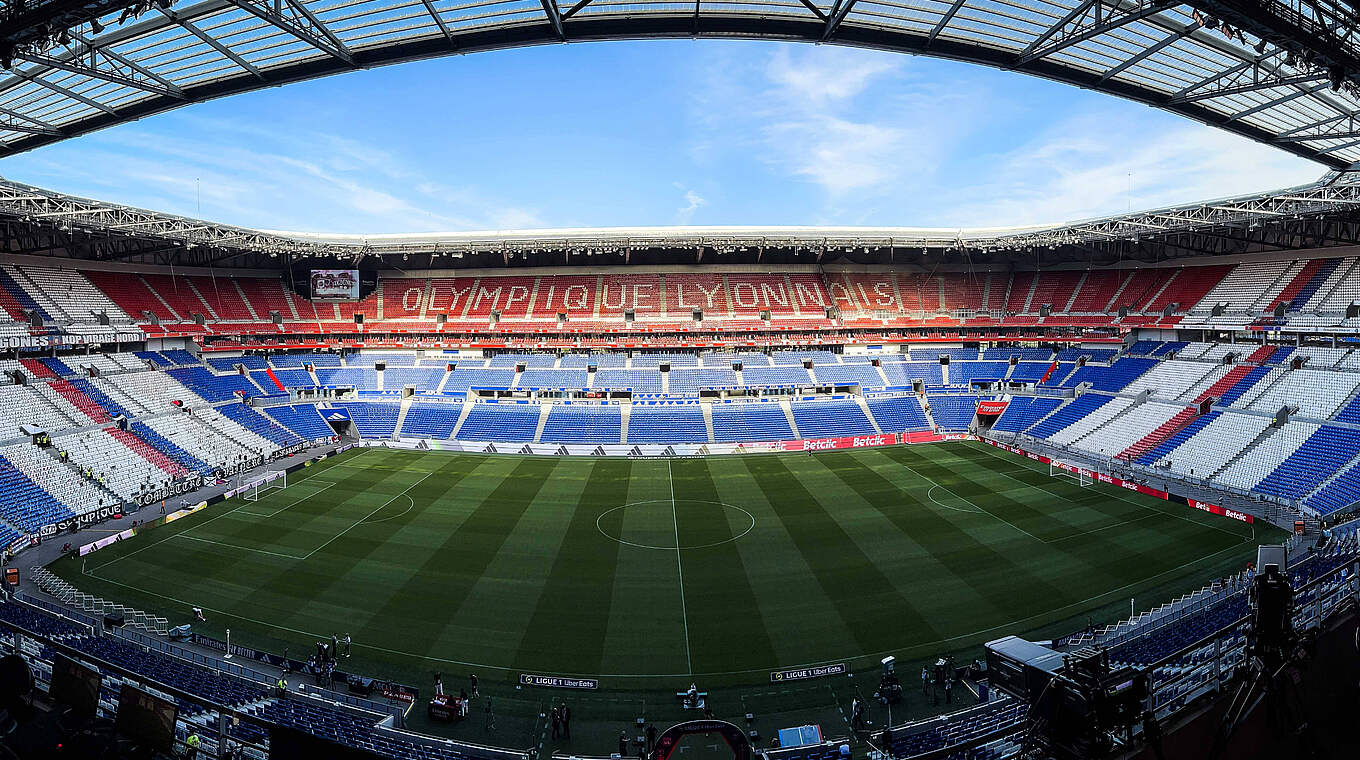 Spielort des olympischen Halbfinales: das Groupama Stadion in Lyon  © Imago Images