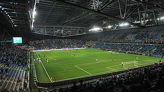 Spielort des WM-Qualifikationsspiels in Kasachstan: das Stadion in Astana © Bongarts/GettyImages