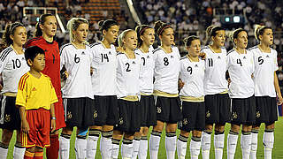 Mit in Amerika: fünf Spielerinnen der U 20 © FIFA via GettyImages