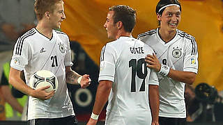 So kann es weitergehen: Das DFB-Team besiegt die Färöer zum Auftakt © Bongarts/GettyImages