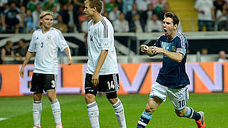 Superstar jubelt: Messi (r.) nach seinem 2:0 © Bongarts/GettyImages