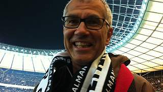 Didier im Berliner Olympiastadion. © privat