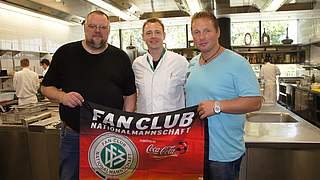 Jürgen Döring und Markus Paulus gewannen den „Fan-tastic Moment“. © 