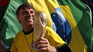 Vorfreude auf die WM in Brasilien. © Bongarts/GettyImages