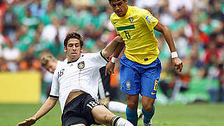 Dritter bei der U 17-Weltmeisterschaft 2011 in Mexiko: Nationalspieler Rani Khedira (l.) © Bongarts/GettyImages